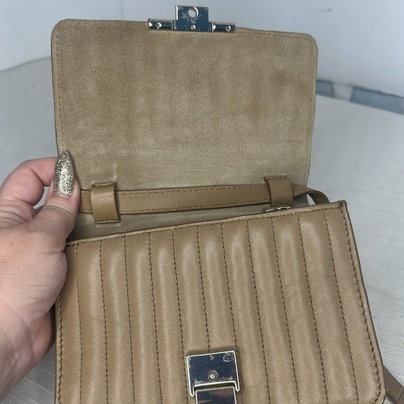 Massimo Dutti Quilted Leather Crossbody Bag - Picture 9 of 9